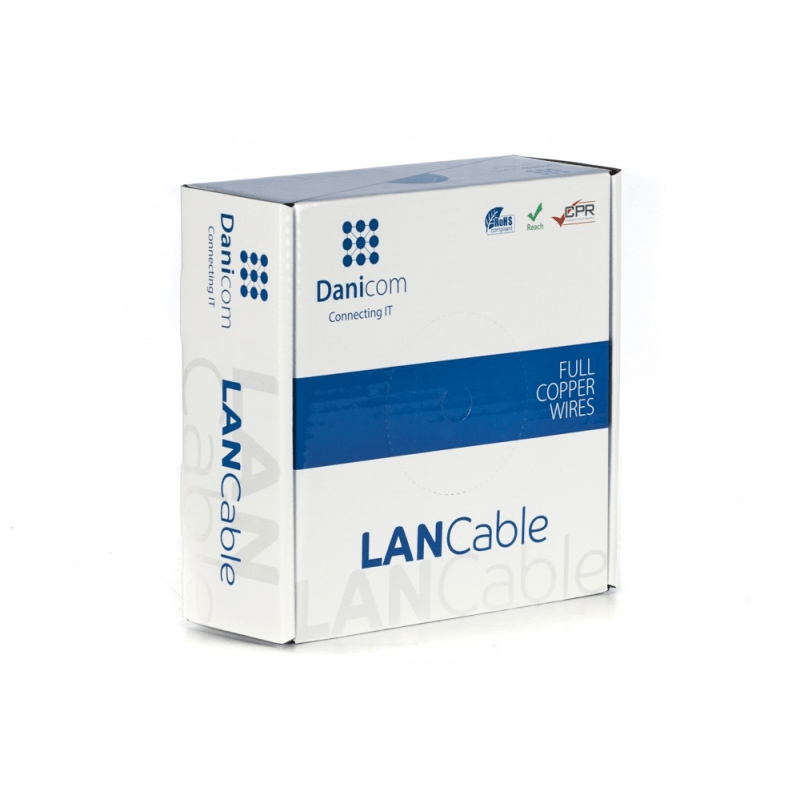 DANICOM CAT6 UTP 50m Starrleiter - LSZH (Dca)
