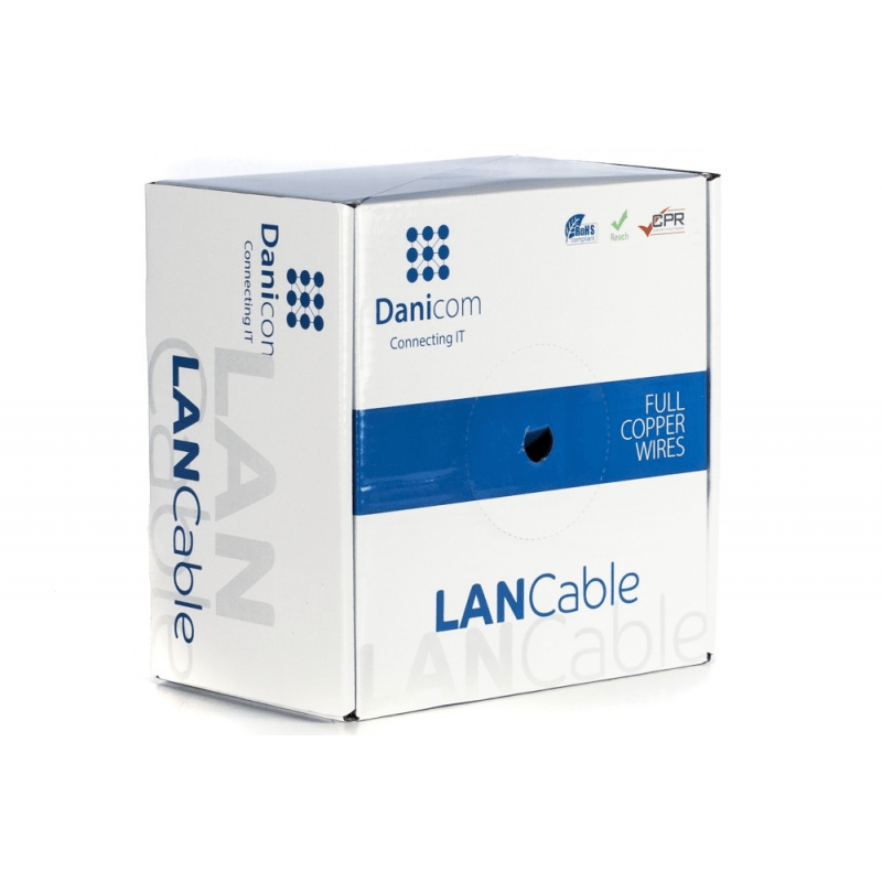 DANICOM CAT6A U/UTP 100m Starrleiter - LSZH (Dca)