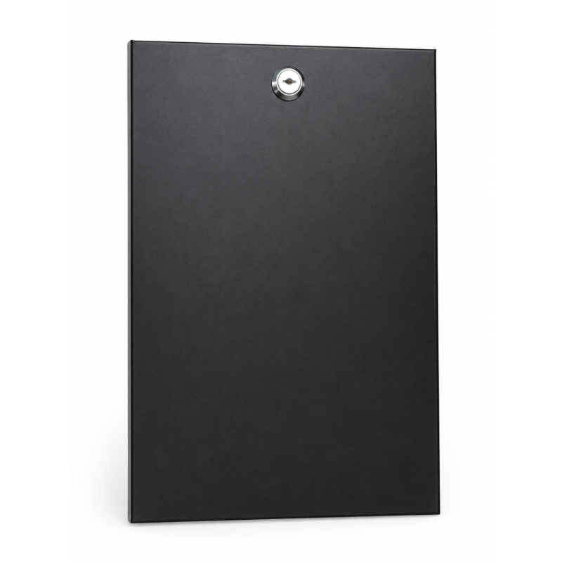 12 HE Metallseitenwand für 10" Servergehäuse - 310mm tief mit Schloss