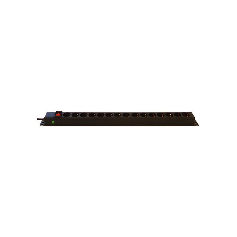 19” Steckdosenleiste - 15-fach