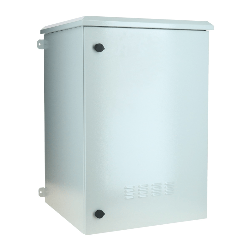 18 HE 19” Outdoor Serverschrank zur Wandmontage IP55 - 600 x 600 x 900mm