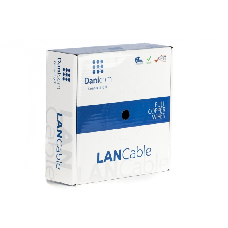 DANICOM CAT6 FTP 50m Starrleiter -  LSZH (Dca)