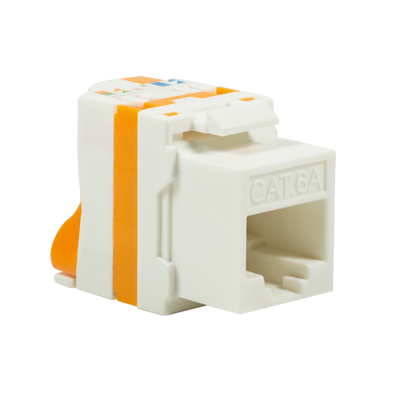 CAT6a UTP Keystone Netzwerkstecker - Toolless Twist