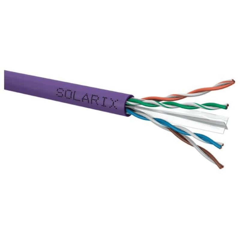 Solarix UTP CAT6-Kabel 305m mit massivem Leiter (Dca)