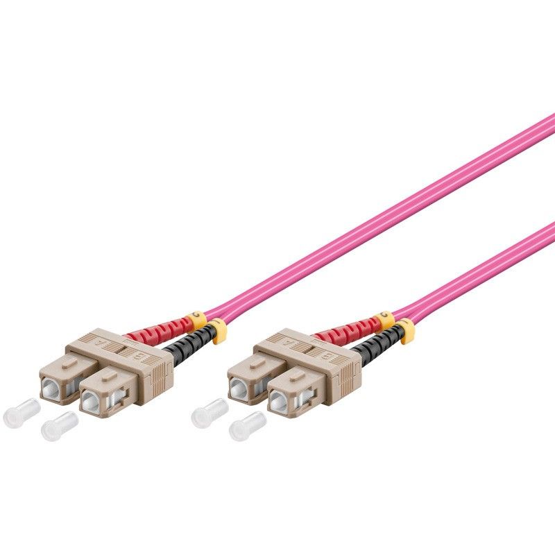 Glasfaserkabel SC-SC OM4 Duplex Patchkabel – 5 Meter