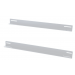 19” Rackschienen für 450mm tiefe Wandschränke - weiß