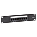 Patchpanel 10”, 8-fach UTP Patchpanel CAT 6