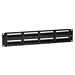 Patchpanel 19" CAT5e UTP - 48 ports
