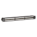 Patchpanel 19" CAT 6a STP - 24 ports