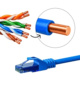 Cat6a Patchkabel - U/UTP - 100% Kupfer