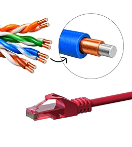 Cat6 Patchkabel - U/UTP - CCA