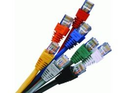 CAT5e Netzwerkkabel in verschiedenen Farben